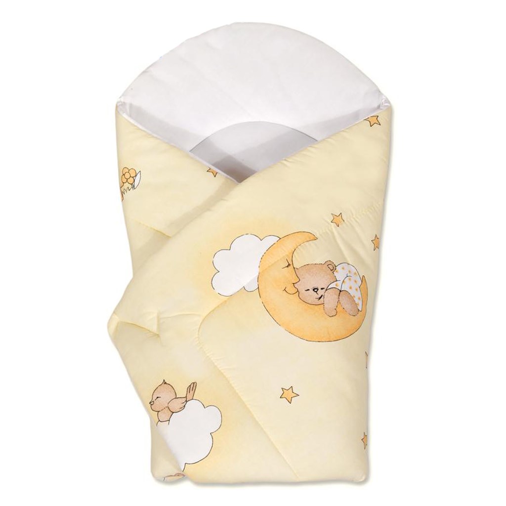 DĚTSKÁ ZAVINOVAČKA MEDVÍDEK ŽLUTÁ 