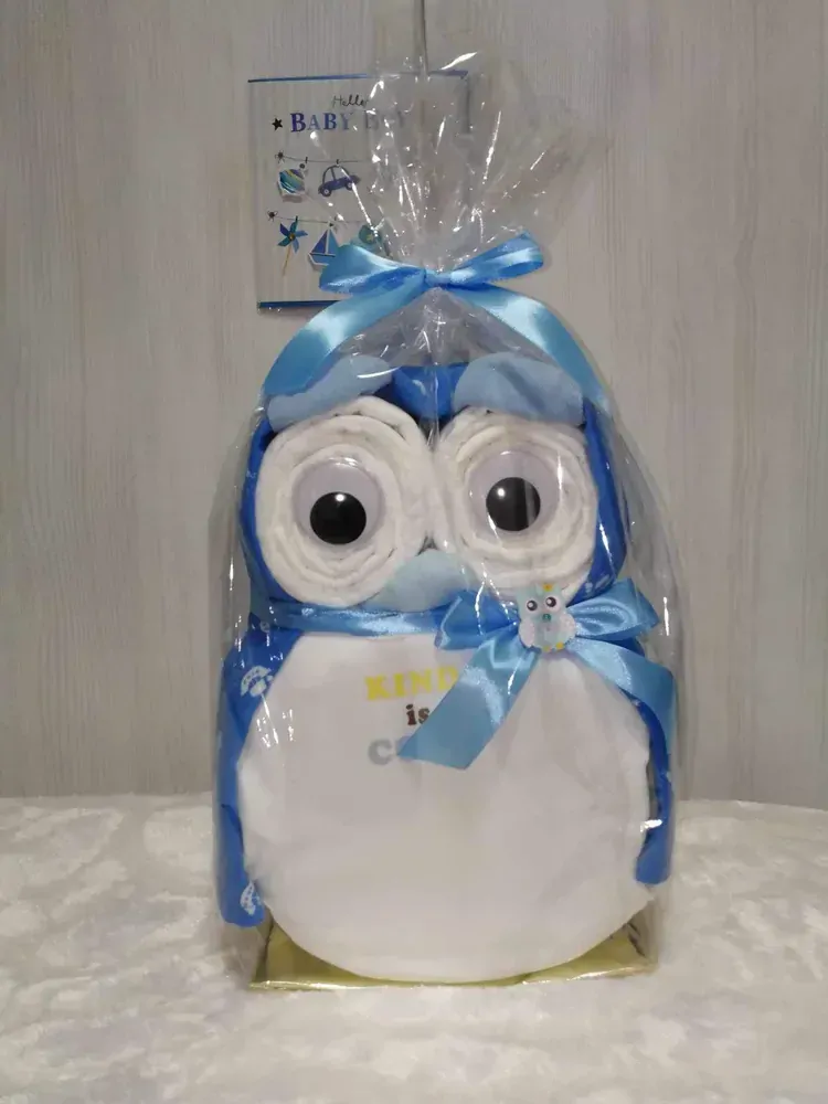 Plenkový dort Sovička modrá 