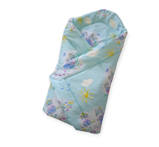 DĚTSKÁ ZAVINOVAČKA ZVÍŘATKA TYRKYSOVÁ 