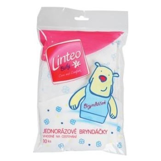 Linteo Baby jednorázové bryndáčky 10 ks 
